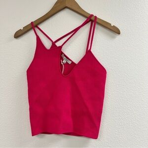 NWT Fuchsia Pink The Sei Women's Stretchy Tank Top Sz Small S